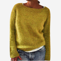 Women’s Lightweight Knit Boat Neck Sweater - Wilson oxford